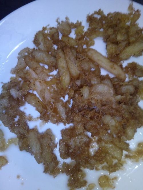 Фокус с исчезновением замороженного картофеля для жарки (4 фото)
