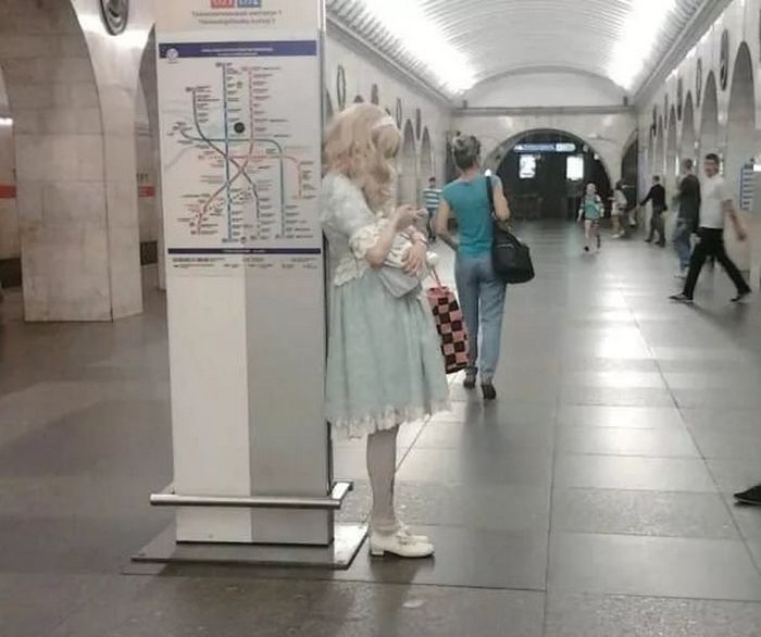 Модники российского метро (30 фото)