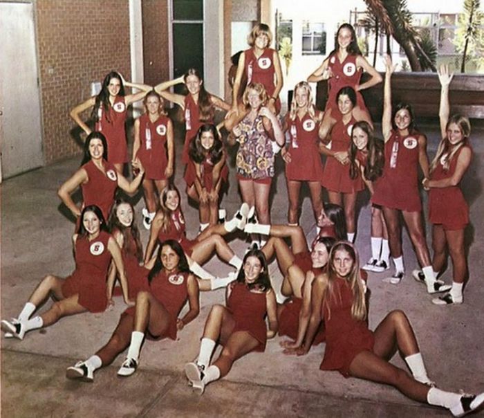 Американский чирлидинг в 70-е - 80-е годы (32 фото)