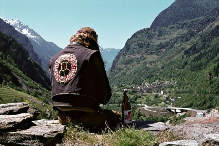 Хальбастарке - молодежная субкультура Швейцарии в 50 - 60 годы (24 фото)