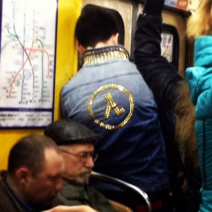 Модные пассажиры метро (31 фото)