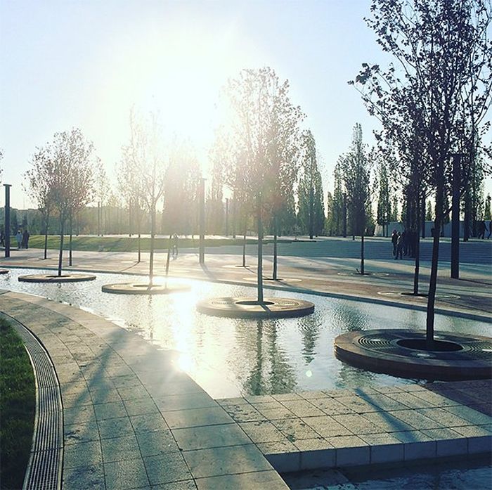 В Краснодаре открылся для посещения новый парк (24 фото)