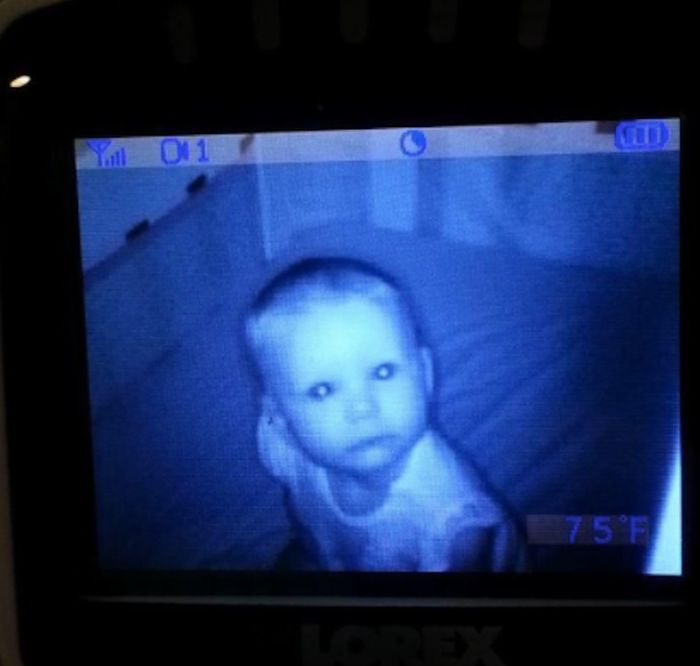 Камеры видеонаблюдения искажают лица детей (19 фото)