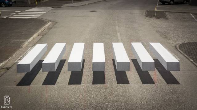 3D-пешеходный переход в Исландии (6 фото + видео)