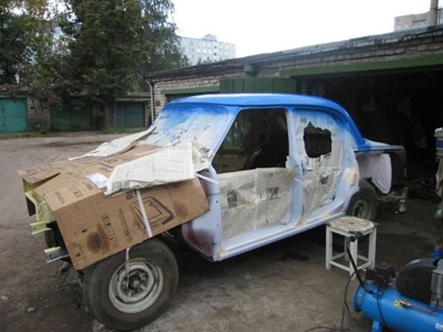 Восстановление легендарной «Волги» ГАЗ-21 (22 фото)