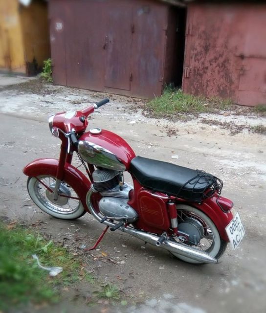 Чудесное преображение мотоцикла Jawa 350 1963 года выпуска (18 фото)