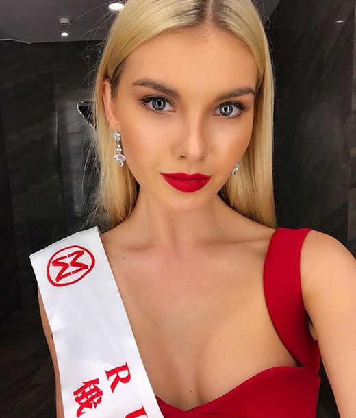 Очаровательная Полина Попова, представлявшая Россию на конкурсе «Мисс Мира-2017» (20 фото)