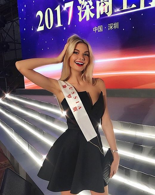Очаровательная Полина Попова, представлявшая Россию на конкурсе «Мисс Мира-2017» (20 фото)