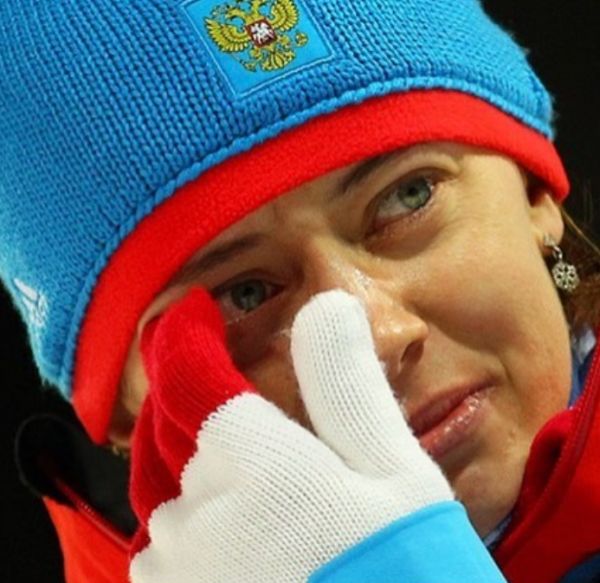 Биатлонистка Ольга Вилухина готова бороться за свою медаль (фото)