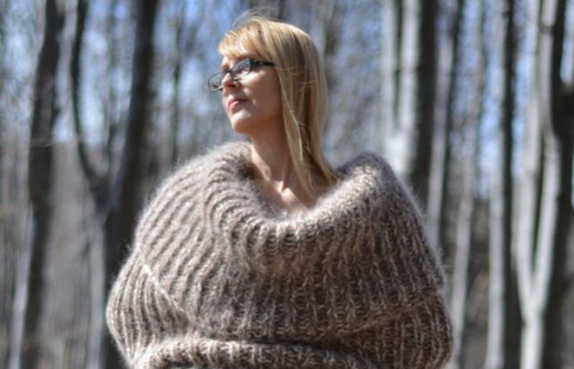 Зимний свитер для настоящих интровертов (3 фото)