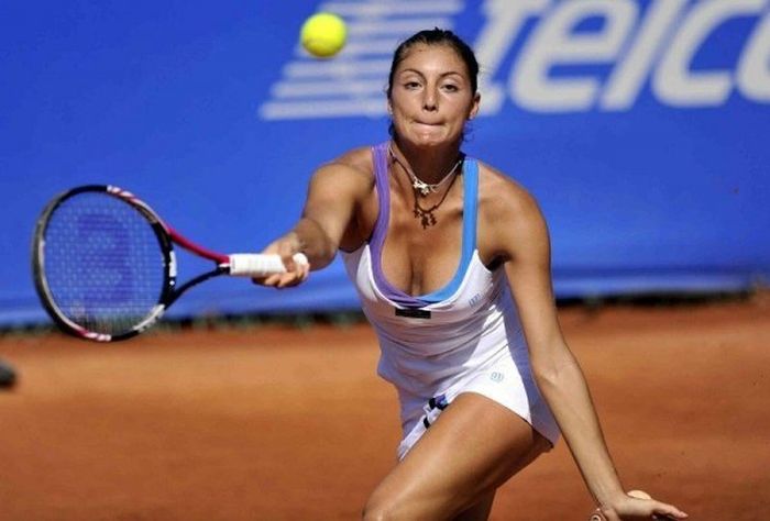 Интересный женский теннис (19 фото)