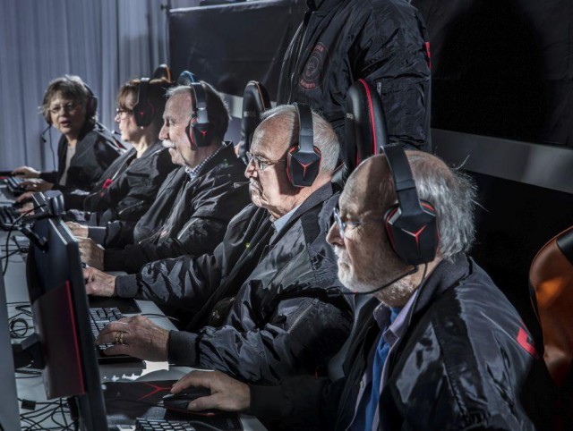 «Серебряные Снайперы» - самая пожилая киберспортивная команда Швеции (7 фото)