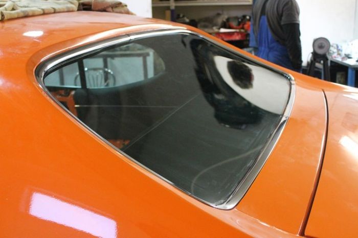 Восстановление маслкара Pontiac GTO 1970 года (22 фото)