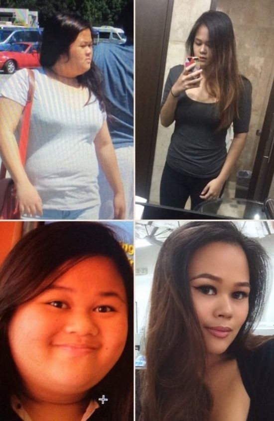 Потеря веса и преображение лиц (20 фото)
