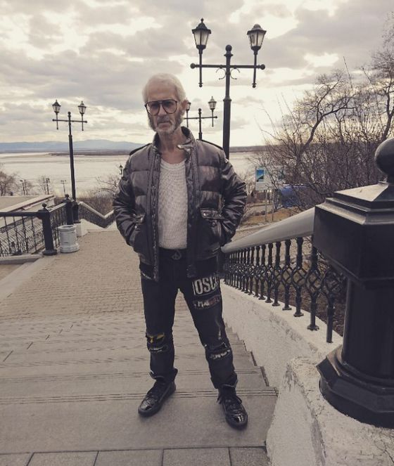 Борис Дунаевский - самый стильный пенсионер Хабаровска (16 фото)