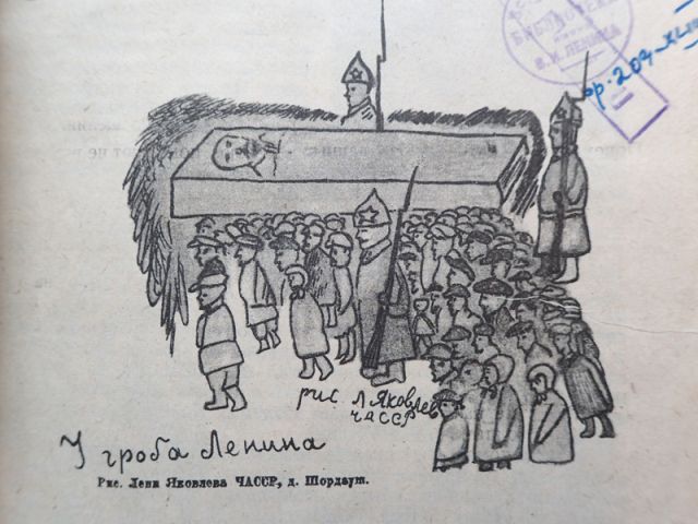 Рисунки советских детей 20-х - 30-х XX века (24 фото)