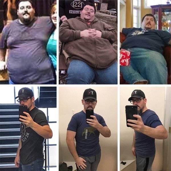 Похудевшие люди (38 фото)