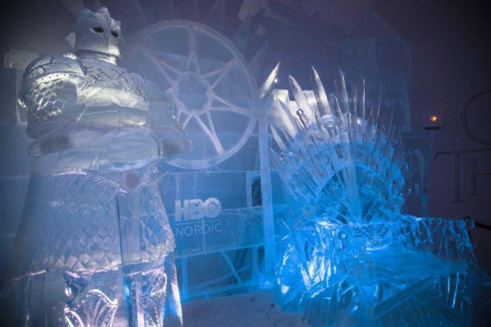 В Финляндии появился ледяной отель по мотивам сериала «Игра престолов» (7 фото)