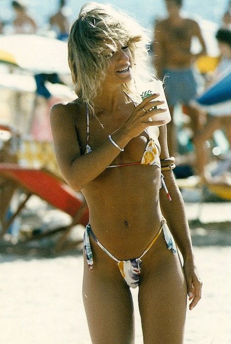 Фото пляжной жизни Чили в 80-х (20 фото)