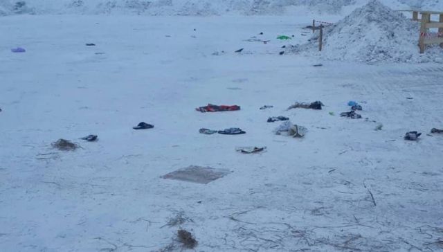 В Якутске волонтер собрал 14 мешков мусора на месте крещенских купаний (2 фото + 2 видео)