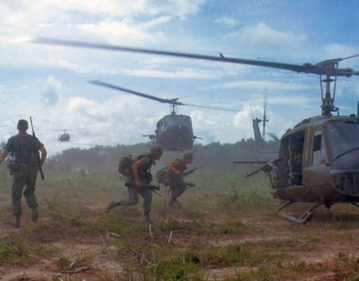 Качественные цветные фото войны во Вьетнаме (42 фото)