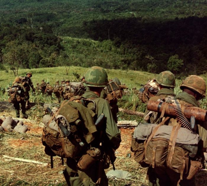 Качественные цветные фото войны во Вьетнаме (42 фото)
