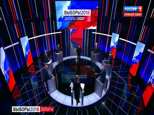Собчак и Жириновский схлестнулись на теледебатах