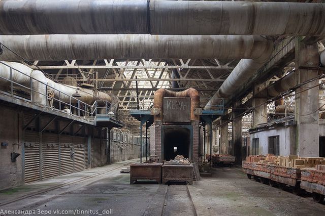Тайны заброшенного кирпичного завода (18 фото)