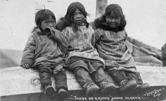 Фотоотчет из 1900-х гг. - эскимосы Аляски (35 фото)