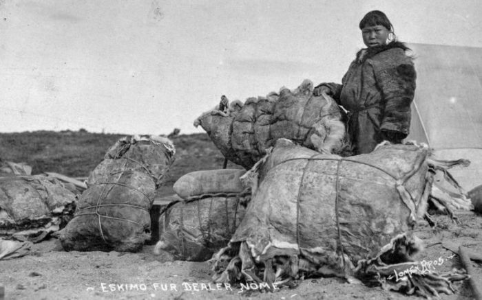 Фотоотчет из 1900-х гг. - эскимосы Аляски (35 фото)