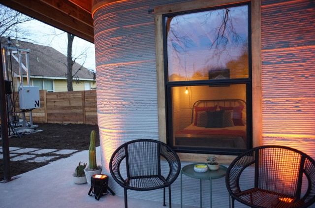 Распечатанный дом из цемента за 10 000 долларов (14 фото)