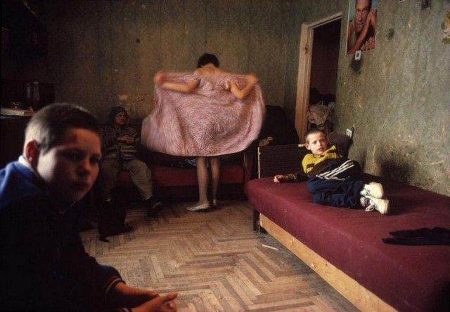 Россия 90-х годов в работах французского фотографа (22 фото)
