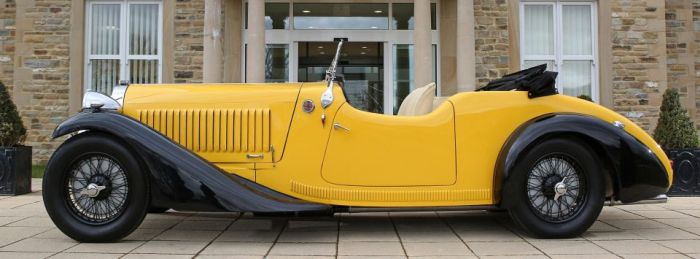 В Великобритании продадут эксклюзивный кабриолет Bugatti Type 57 Grand Raid 1935 года (5 фото)