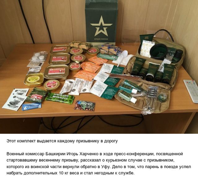 Башкирский призывник набрал 10 кг, добираясь к месту несения службы (2 фото)