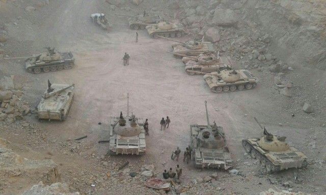 Захваченная горная база боевиков ИГИЛ в Сирии (20 фото)