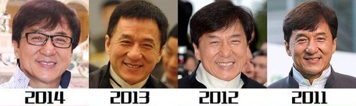 Как менялся с годами Джеки Чан (12 фото)