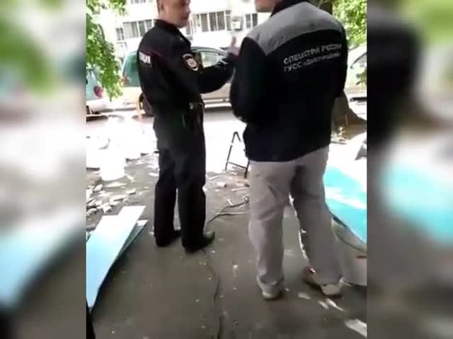 В Хабаровске полицейский задержал монтажника окон