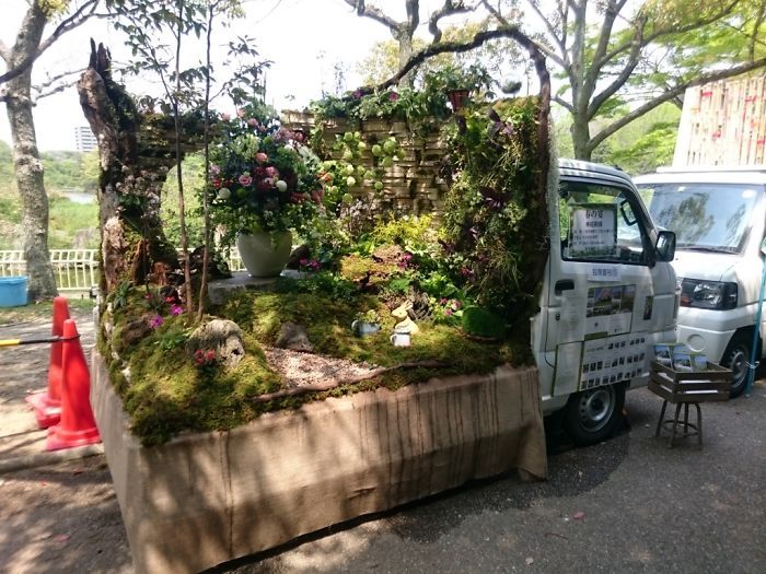 Конкурс садов Kei Truck (25 фото)