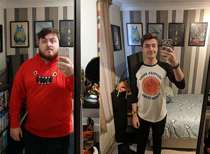 Люди, которые смогли сбросить лишний вес (20 фото)