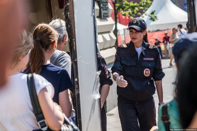 Столичная полиция в рамкам ЧМ 2018 (11 фото)