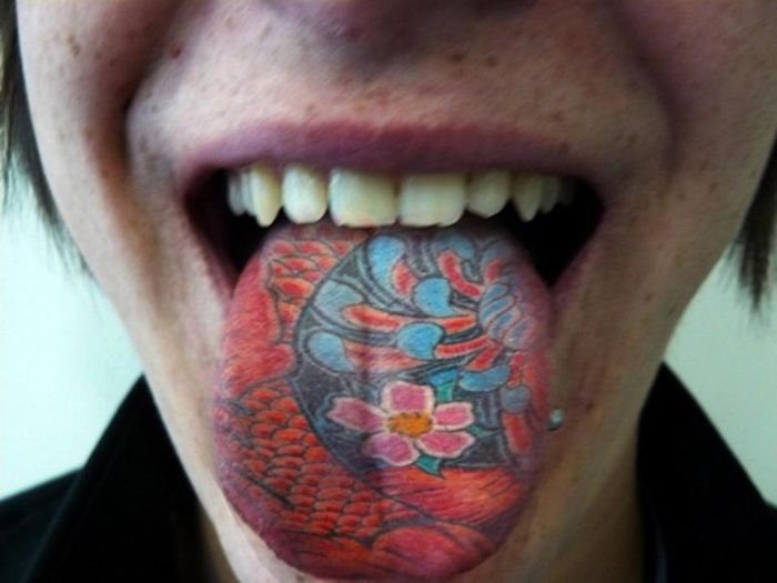 Татуировки на языке (20 фото)