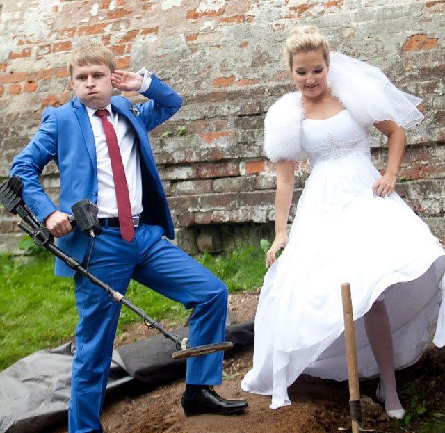 Странные свадебные фотографии (30 фото)