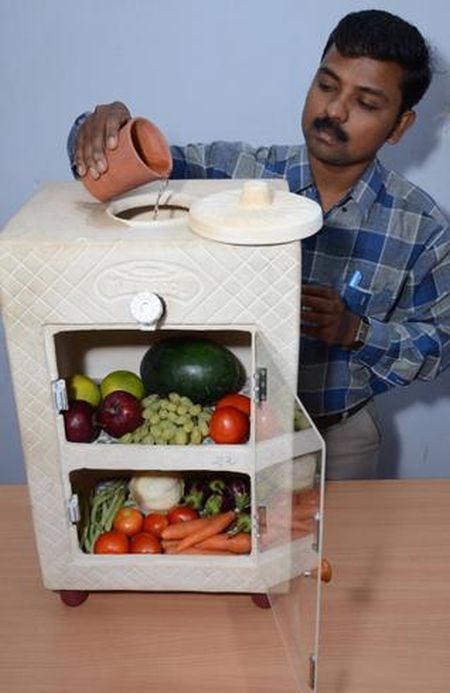 Холодильник, которому не требуется электричество (6 фото)