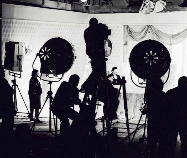 Архивные кадры со съемок советского кино (25 фото)