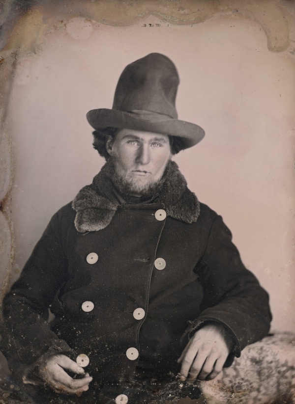 Портреты золотоискателей, прибывших в Калифорнию в 1850-х годах (14 фото)
