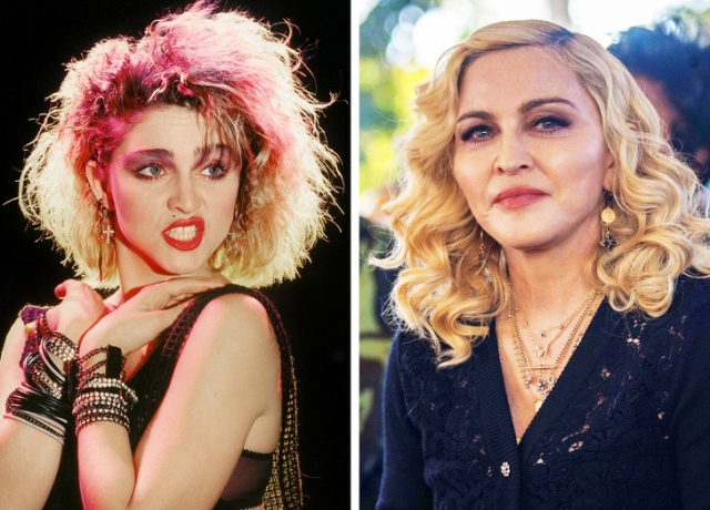 Как с годами изменились известные певицы: "Тогда и сейчас" (20 фото)