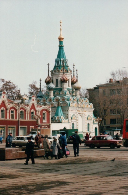 Архивные фотографии немецкого туриста. Россия, март 1992 года (20 фото)