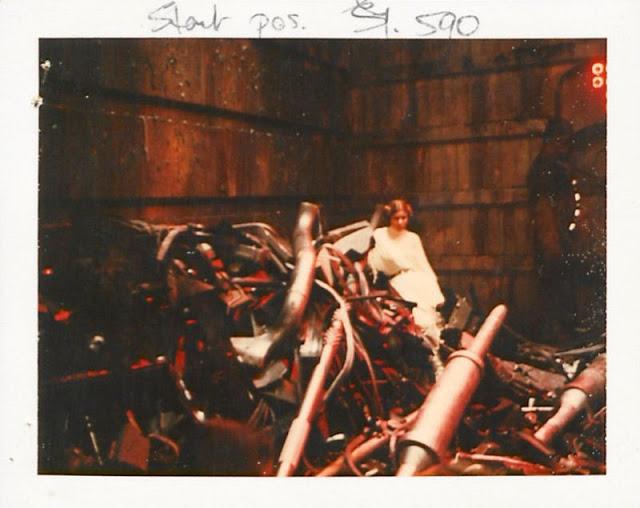 Архивные фотографии со съемочной площадки "Звёздные войны. Эпизод IV", сделанные на Polaroid (15 фото)