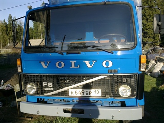 Восстановление старого грузовика Volvo F6 (58 фото)