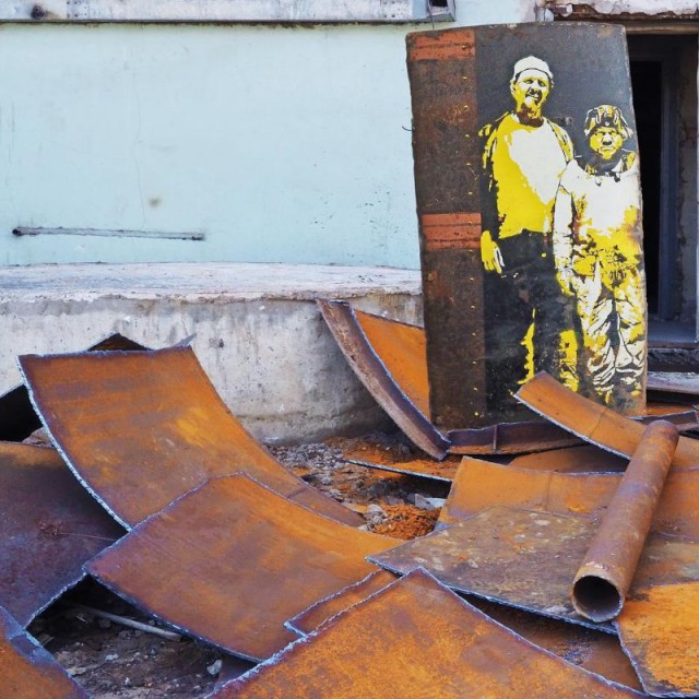 Необычные работы московского уличного художника Zoom (18 фото)